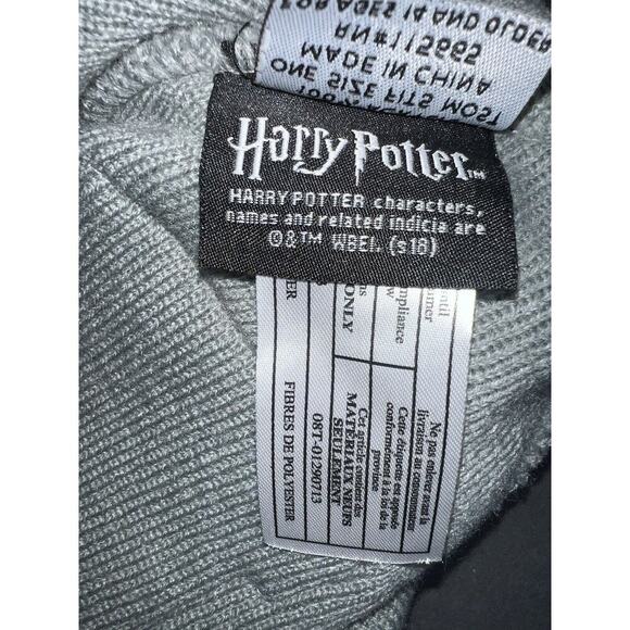 HARRY POTTER Beanie Hufflepuff Varsity Watchman Hat Stripes Unisex Wizard - Picture 7 of 7